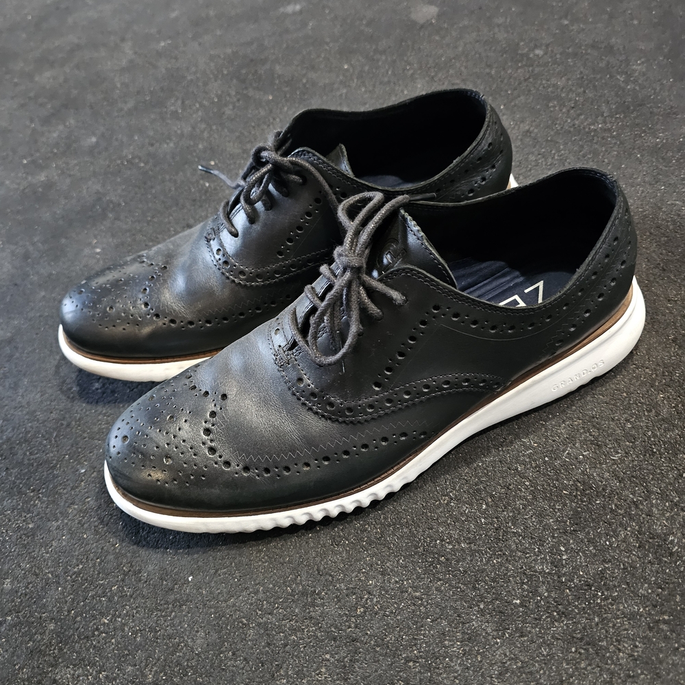 Cole Haan Black Wingtip Sneaker Oxford
